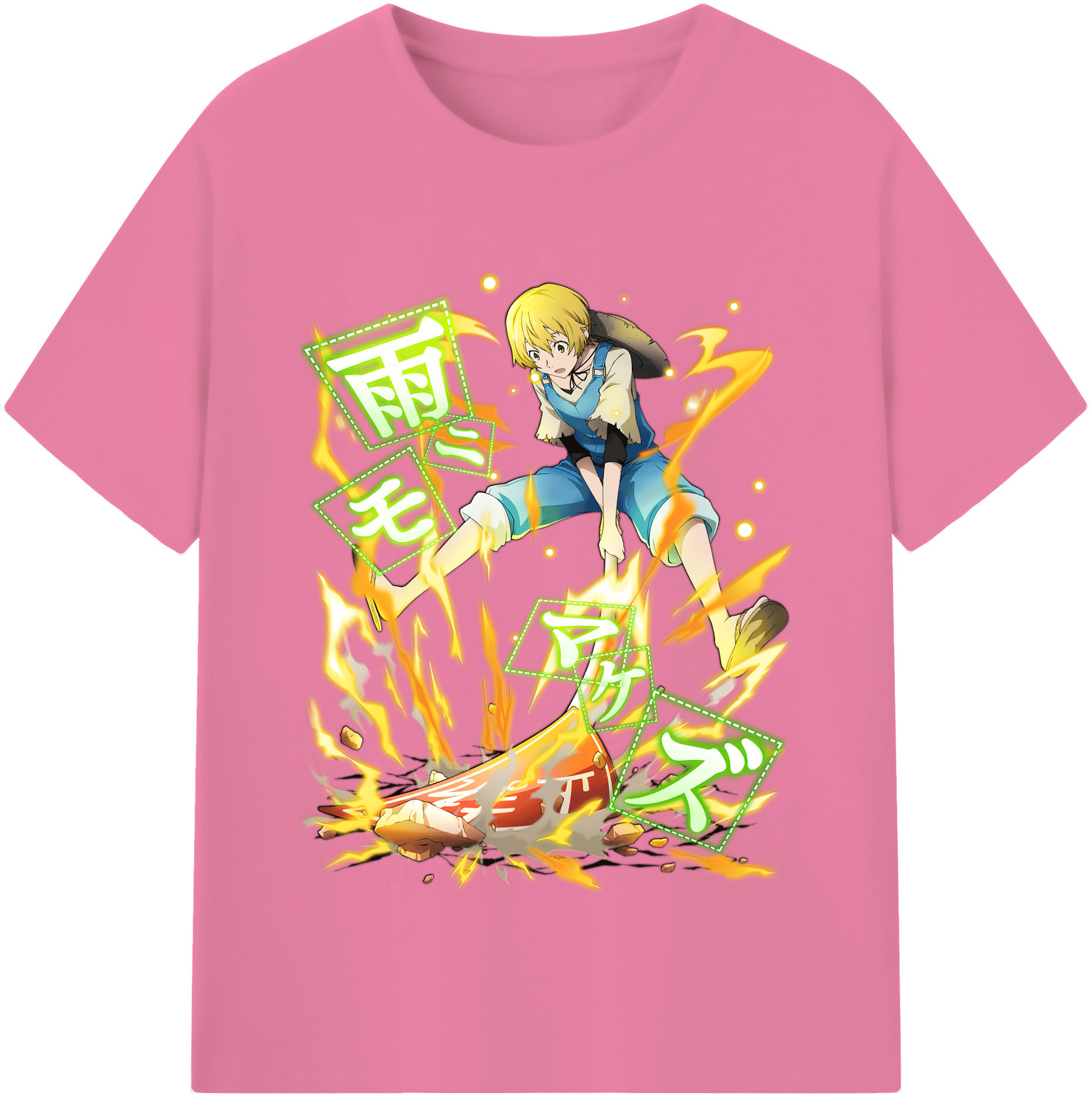 （画像用） 文豪ストレイドッグス Bungo Stray Dogs 綿100％半袖Tシャツ（フロントプリント）